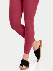 Basic Tights-Maroon