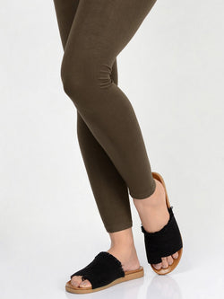 Basic Tights-Brown