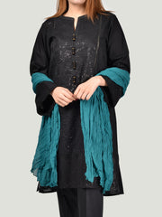 Chiffon Dupatta-Ferozi