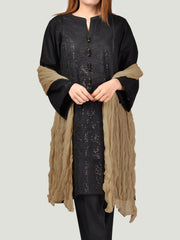 Chiffon Dupatta-Mustard