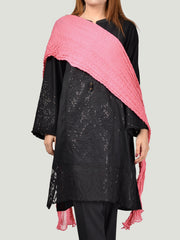 Chiffon Dupatta-Peach