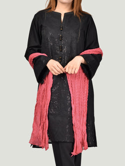 Chiffon Dupatta-Pink