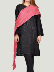 Crushed Dupatta-Light Pink