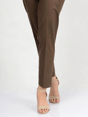 Straight Trouser-Brown