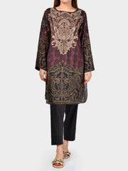 Embroidered Silk Shirt