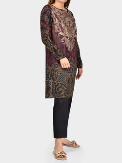 Embroidered Silk Shirt