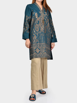 Embroidered Jacquard Shirt