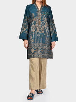 Embroidered Jacquard Shirt