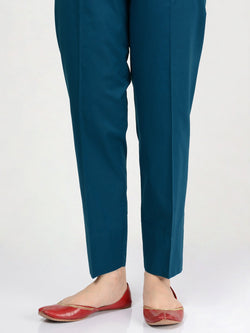 Straight Trouser-Dark Ferozi