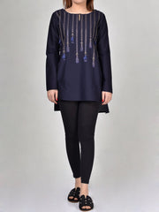 Embroidered Cambric Shirt