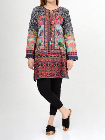 Embellished Lawn Shirt