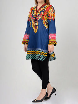 Printed Lawn Shirts Limelight P0165