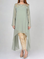 Embellished Chiffon Shirt