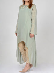 Embellished Chiffon Shirt