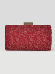 Shimmery Net Clutch