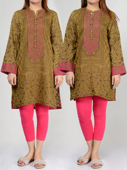 Limelight Pret Embroidered Jacquard Shirt P0063 Online in Pakistan | Limelight.pk