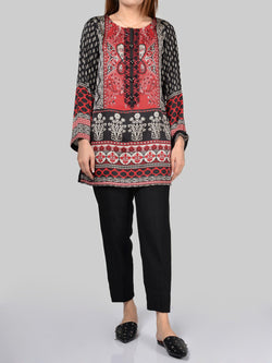 Embroidered Silk Shirt