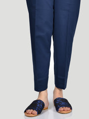Straight Trouser-Dark Blue