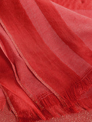 Striped Shimmer Scarf