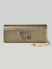 Embellished Glossy Clutch