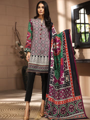 Ajrak Era Suit (Khaddar)