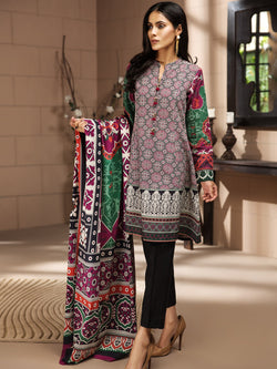 Ajrak Era Suit (Khaddar)