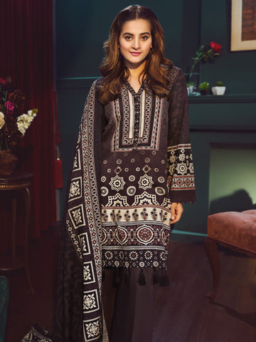 Embroidered Lawn Suit