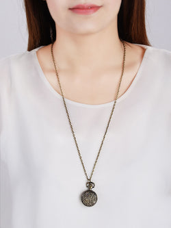 Antique Clock Necklace