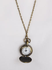 Antique Clock Necklace
